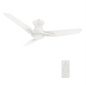 CALEN 48 inch 3-Blade Flush Mount Ceiling Fan LED Board