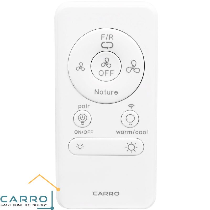 Carro Home OEM Remote Control for Smart Ceiling Fans (DC Motor Fans)