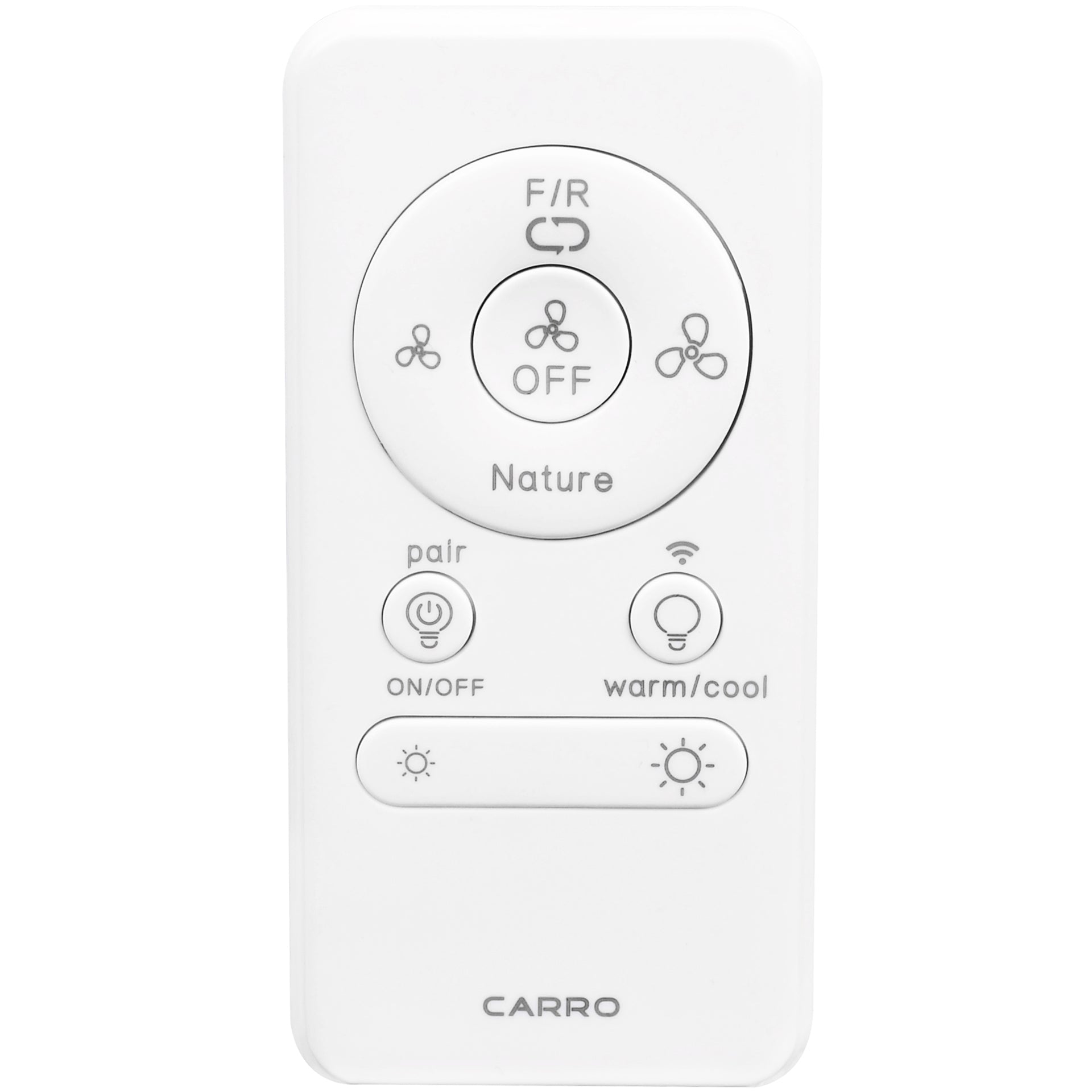 Carro Home OEM Remote Control for Smart Ceiling Fans (DC Motor Fans)