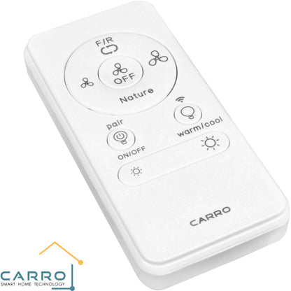 Carro Home OEM Remote Control for Smart Ceiling Fans (DC Motor Fans)