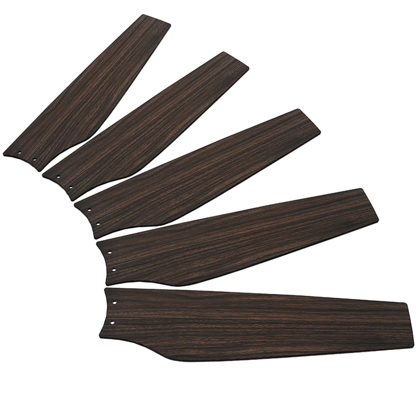 Carro ELIRA 56 inch 5-Blade Smart Ceiling Fan Replacement Blades - Dark Wood