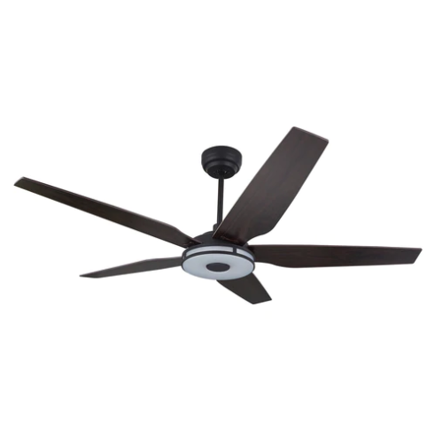 Carro ELIRA 56 inch 5-Blade Smart Ceiling Fan Replacement Blades - Dark Wood