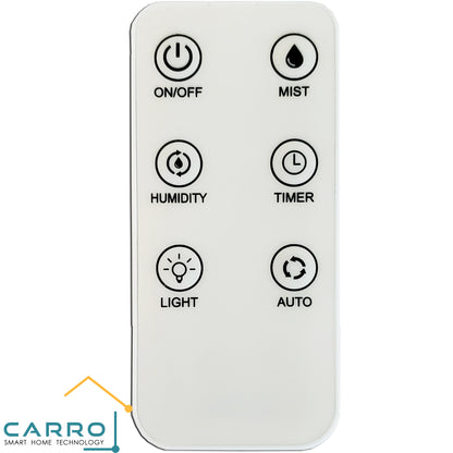 Carro Home Remote Control for 4L Top Fill Ultrasonic Cool Mist Humidifier with Aroma Tray