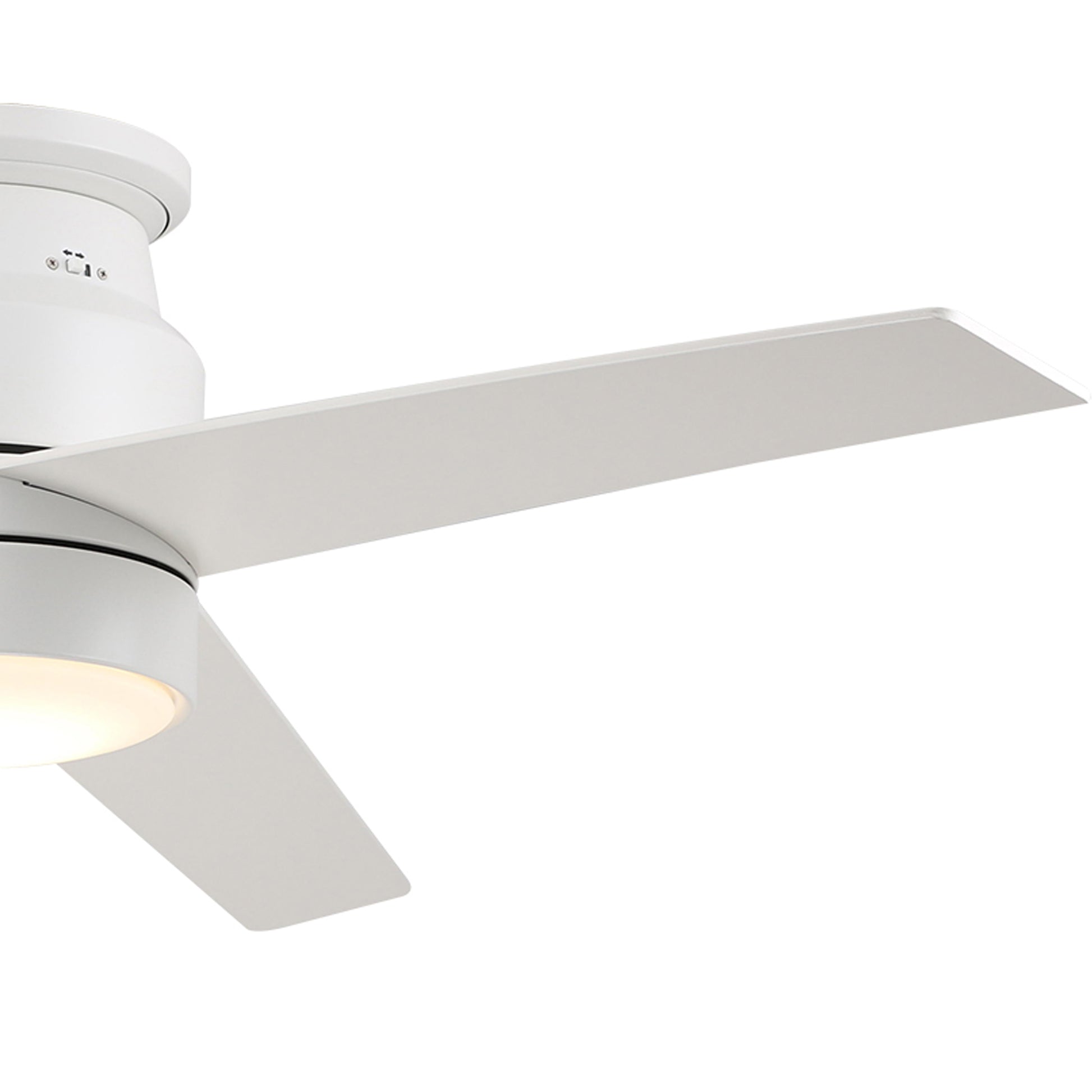 Carro USA RAIDEN 52 inch 3-Blade Smart Ceiling Fan Replacement Blades - White fan blades