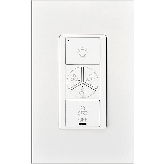 Carro Home Pilot Smart Wall Switch For Ceiling Fans(1-Gang), Works with Amazon Alexa, Google Assistant, and Siri Shortcuts