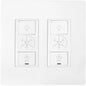 Carro Home Pilot Smart Wall Switch For Ceiling Fans(2-Gang), Works with Amazon Alexa, Google Assistant, and Siri Shortcuts