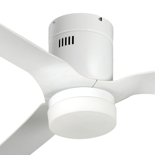 SPEZIA 52 inch 3-Blade Flush Mount Smart Ceiling Fan Replacement Blades - White