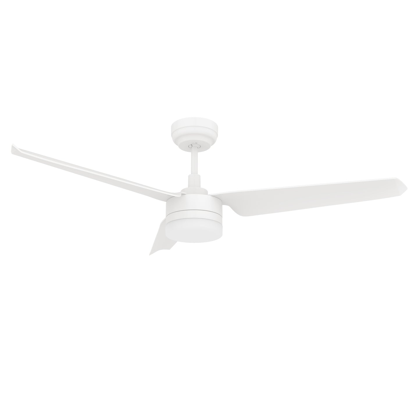 Carro ATTICUS 52 inch 3-Blade Smart Ceiling Fan with LED Light Kit & Remote Control- White/White