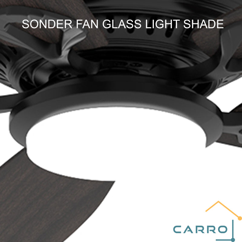 Carro Replacement Light Cover for Carro Smart Ceiling Fans-SONDER Series
