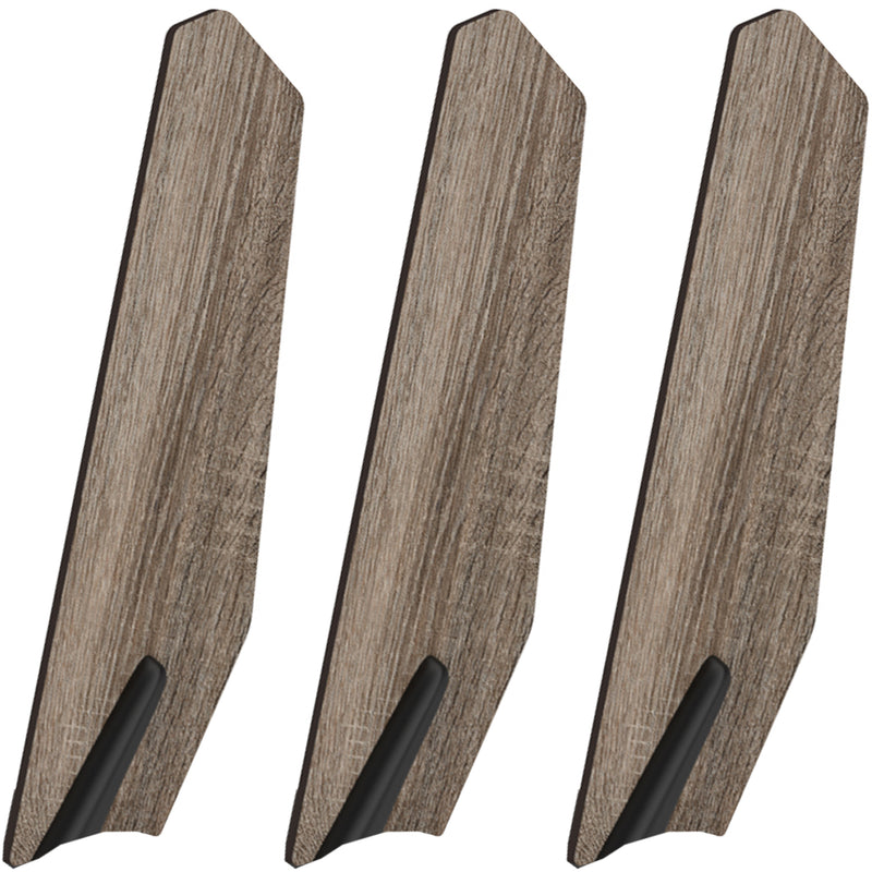 Carro TRACER 52 inch 3-Blade Smart Ceiling Fan Replacement Blades - Barnwood Finish