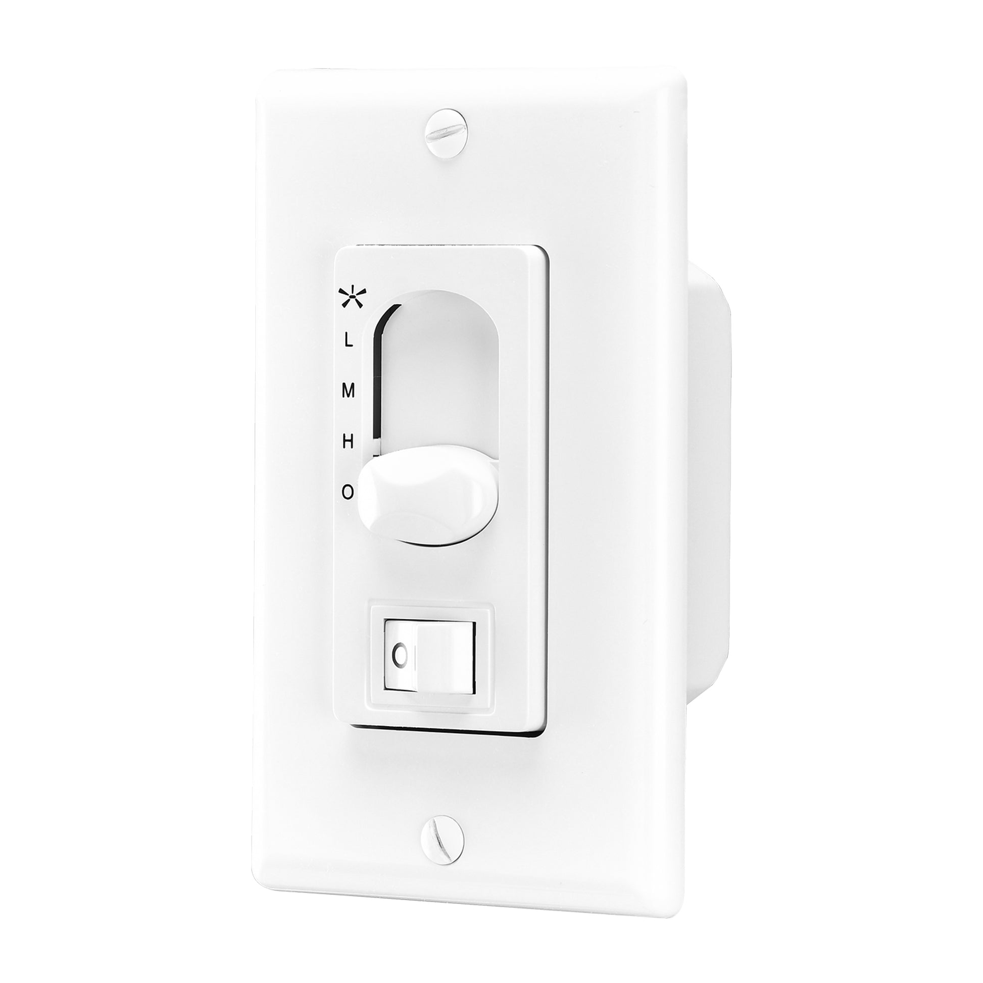 Carro CORMIER 3-Speed Ceiling Fan Wall Switch and On/Off Control (AC Motor Builder Grade Fans Only)