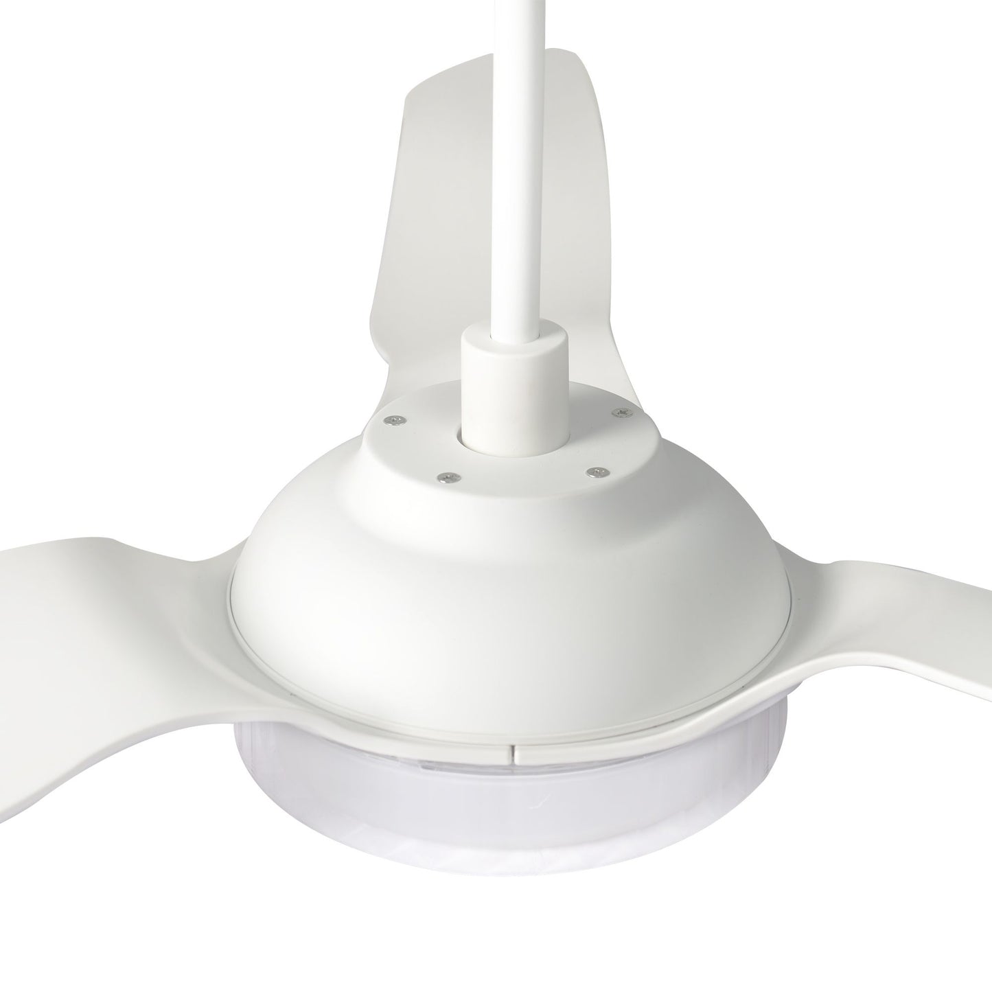 Icebreaker Outdoor 52'' Smart Ceiling Fan with LED Light Kit-White case with White fan blades