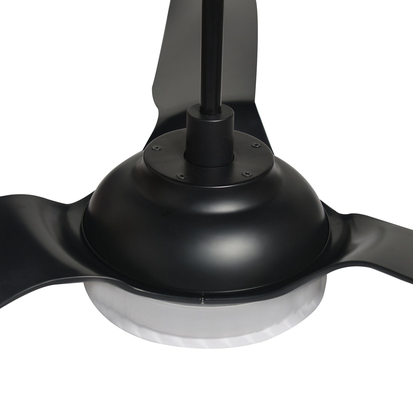 Icebreaker Outdoor 52'' Smart Ceiling Fan with LED Light Kit-Black case with Black fan blades